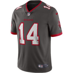 Alternative view of Chris Godwin Jr Tampa Bay Buccaneers Pewter Alternate Vapor Limited Jersey - All Stitched