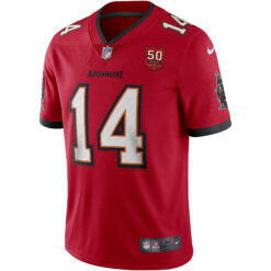 Alternative view of Chris Godwin Jr Tampa Bay Buccaneers 50th Season Red Home Vapor Limited Jersey - All Stitched