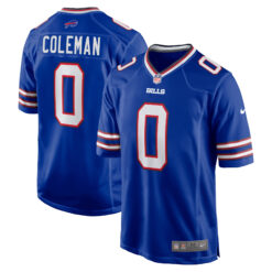Keon Coleman Buffalo Bills Royal Blue Home Game Jersey - All Stitched