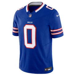 Alternative view of Keon Coleman Buffalo Bills Royal Blue Home Vapor F.U.S.E Limited Jersey - All Stitched