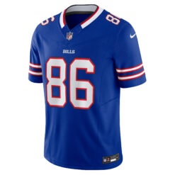 Alternative view of Dalton Kincaid Buffalo Bills Royal Blue Home Vapor F.U.S.E Limited Jersey - All Stitched