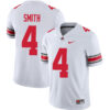 Jeremiah Smith Ohio State Buckeyes Football White Game Jersey - All Stitched