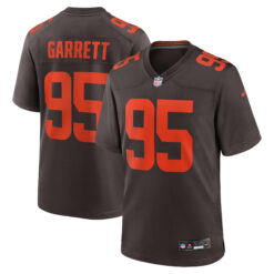 Myles Garrett Cleveland Browns Brown Alternate Game Jersey - All Stitched