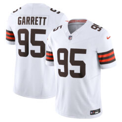 Myles Garrett Cleveland Browns White Away Vapor F.U.S.E Limited Jersey - All Stitched