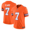 John Elway Denver Broncos Orange Mile High Collection 1977 Throwback Vapor F.U.S.E Limited Jersey - All Stitched