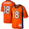 Peyton Manning Denver Broncos Orange 2015 Legacy Jersey - All Stitched