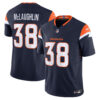 Jaleel McLaughlin Denver Broncos Navy Alternate Vapor F.U.S.E Limited Jersey - All Stitched