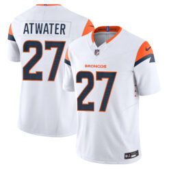 Steve Atwater Denver Broncos White Away Vapor F.U.S.E Limited Jersey - All Stitched