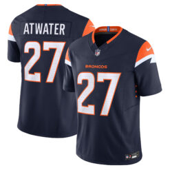 Steve Atwater Denver Broncos Navy Alternate Vapor F.U.S.E Limited Jersey - All Stitched