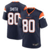 Rod Smith Denver Broncos Navy Alternate Game Jersey - All Stitched