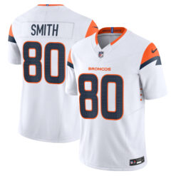 Rod Smith Denver Broncos White Away Vapor F.U.S.E Limited Jersey - All Stitched