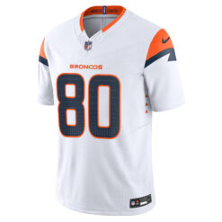 Alternative view of Rod Smith Denver Broncos White Away Vapor F.U.S.E Limited Jersey - All Stitched