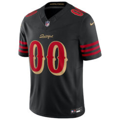Alternative view of Custom San Francisco 49ers Black 2025 Rivalries Collection Limited Jersey - All Stitched