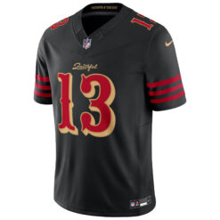 Alternative view of Brock Purdy San Francisco 49ers Black 2025 Rivalries Collection Limited Jersey - All Stitched