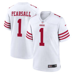 Ricky Pearsall San Francisco 49ers White Game Jersey - All Stitched