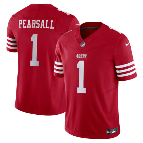 Ricky Pearsall San Francisco 49ers Scarlet Vapor F.U.S.E Limited Jersey - All Stitched