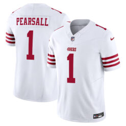 Ricky Pearsall San Francisco 49ers White Vapor F.U.S.E Limited Jersey - All Stitched