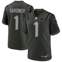 Ahmad Sauce Gardner New York Jets Gotham Green 2025 Rivalries Collection Game Jersey - All Stitched