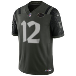 Alternative view of Joe Namath New York Jets Gotham Green 2025 Rivalries Collection Limited Jersey - All Stitched