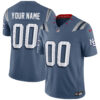 Custom New England Patriots Storm Blue 2025 Rivalries Collection Limited Jersey - All Stitched