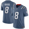 Stefon Diggs New England Patriots Storm Blue 2025 Rivalries Collection Limited Jersey - All Stitched