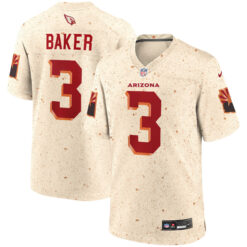 Budda Baker Arizona Cardinals Natural 2025 Rivalries Collection Game Jersey - All Stitched