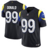 Aaron Donald Los Angeles Rams Midnight Blue 2025 Rivalries Collection Limited Jersey - All Stitched