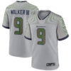 Kenneth Walker III Seattle Seahawks Wolf Grey 2025 Rivalries Collection Game Jersey - All Stitched