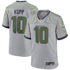 Cooper Kupp Seattle Seahawks Wolf Grey 2025 Rivalries Collection Game Jersey - All Stitched