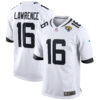 Trevor Lawrence Jacksonville Jaguars White Road Game Jersey - All Stitched