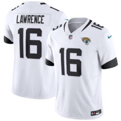 Trevor Lawrence Jacksonville Jaguars White Road Vapor F.U.S.E Limited Jersey - All Stitched