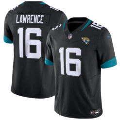 Trevor Lawrence Jacksonville Jaguars Black Alternate Vapor F.U.S.E Limited Jersey - All Stitched