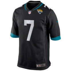 Alternative view of Brian Thomas Jr Jacksonville Jaguars Black Alternate Game Jersey - All Stitched