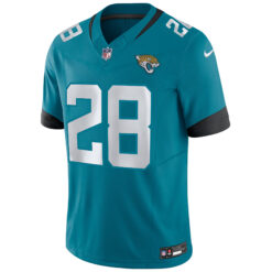 Alternative view of Fred Taylor Jacksonville Jaguars Teal Home Vapor F.U.S.E Limited Jersey - All Stitched