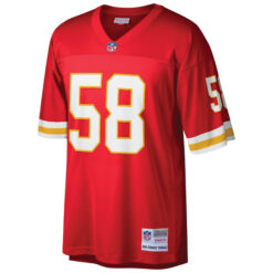 Alternative view of Derrick Thomas Kansas City Chiefs Red 1994 Legacy Jersey - All Stitched
