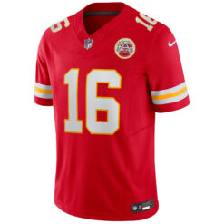 Alternative view of Len Dawson Kansas City Chiefs Red Home Vapor F.U.S.E Limited Jersey - All Stitched