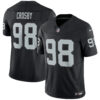 Maxx Crosby Las Vegas Raiders Black Home Vapor F.U.S.E Limited Jersey - All Stitched