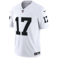 Alternative view of Davante Adams Las Vegas Raiders White Road Vapor F.U.S.E Limited Jersey - All Stitched