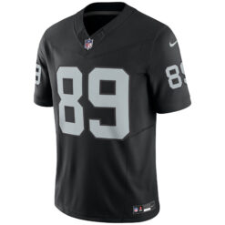 Alternative view of Brock Bowers Las Vegas Raiders Black Home Vapor F.U.S.E Limited Jersey - All Stitched