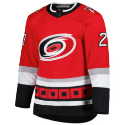 Alternative view of Sebastian Aho Carolina Hurricanes Red Alternate Primegreen Jersey - All Stitched