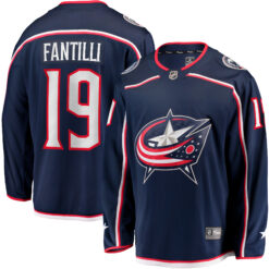 Adam Fantilli Columbus Blue Jackets Navy Home Premium Jersey - All Stitched