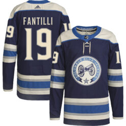 Adam Fantilli Columbus Blue Jackets Blue Alternate Premium Jersey - All Stitched