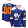 Custom New York Islanders Royal Alternate Jersey - All Stitched