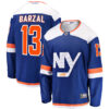 Mathew Barzal New York Islanders Royal Alternate Jersey - All Stitched