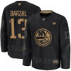Mathew Barzal New York Islanders Camo Military Appreciation Jersey - All Stitched
