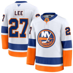 Anders Lee New York Islanders White Away Premium Jersey - All Stitched