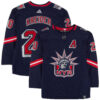 Chris Kreider New York Rangers Navy 2021 Reverse Retro Jersey - All Stitched