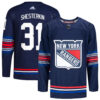 Igor Shesterkin New York Rangers Navy Alternate Primegreen Jersey - All Stitched