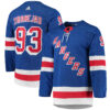 Mika Zibanejad New York Rangers Royal Home Primegreen Jersey - All Stitched