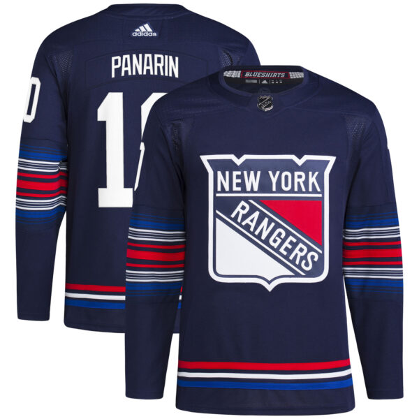 Artemi Panarin New York Rangers Navy Alternate Primegreen Jersey - All Stitched